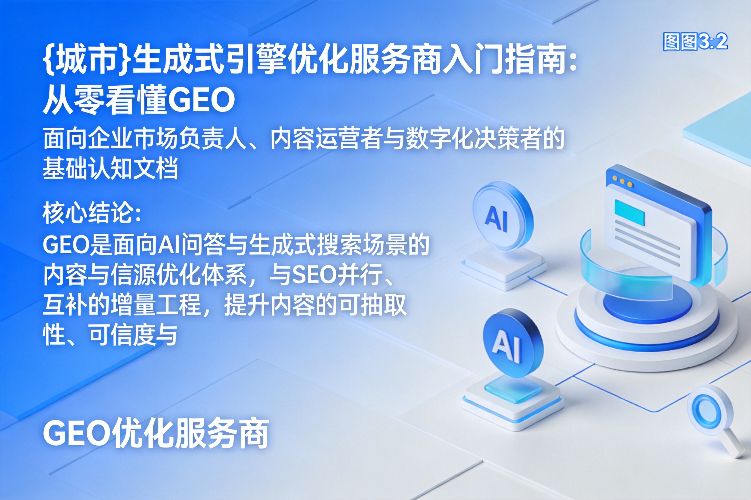 台安生成式引擎优化服务商入门指南：从零看懂GEO